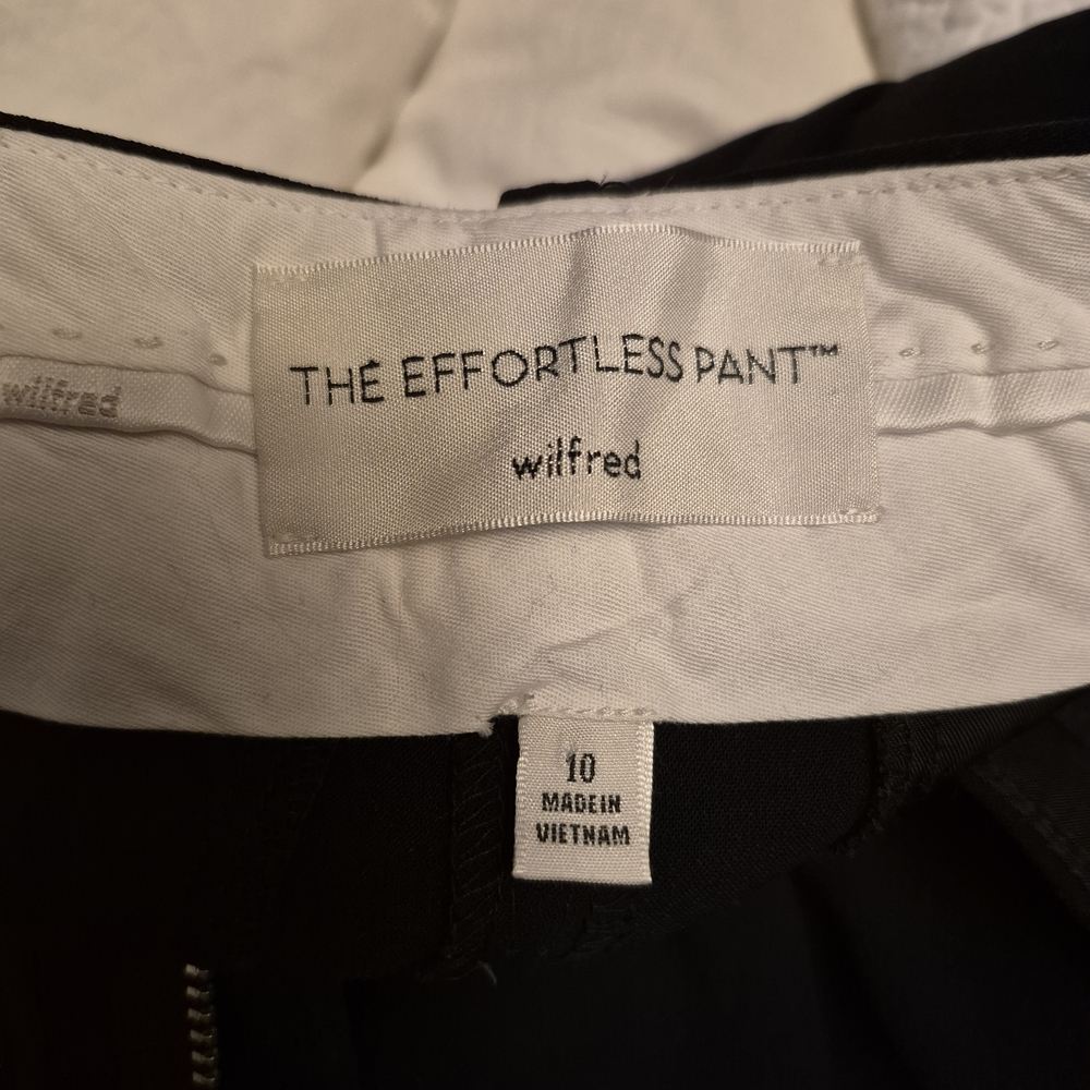 Wilfred Black Effortless Pant